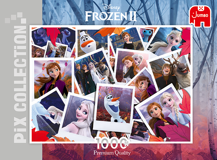 Jumbo Disney Pix Collection Frozen II 1000 Piece Puzzle image 0
