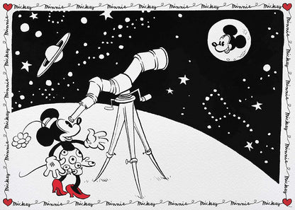 Ravensburger Disney Minnie Mouse & Mickey Mouse 1000 Piece Puzzle image 1