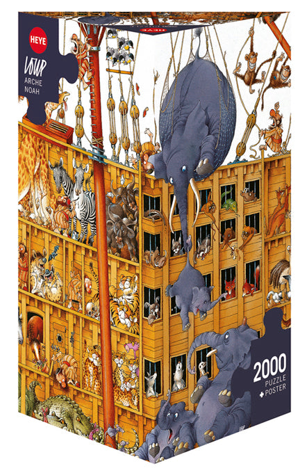 Heye Loup Noah's Ark 2000 Piece Puzzle image 0