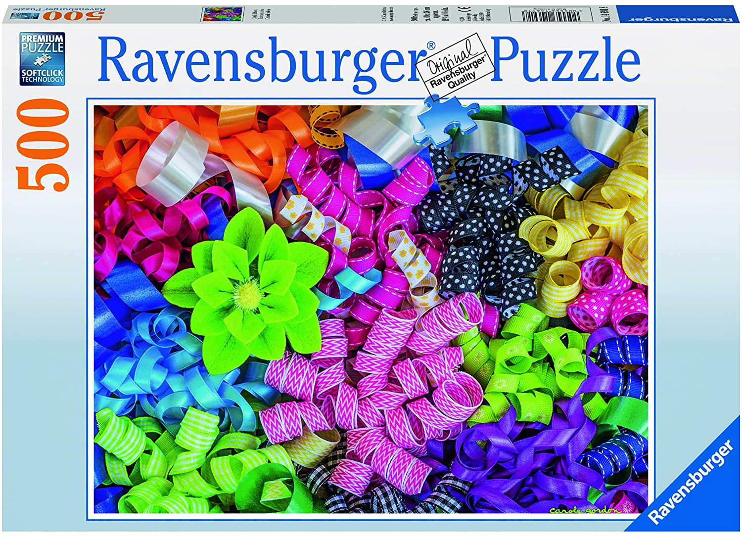 Ravensburger Colorful Ribbons 500 Piece Puzzle image 0