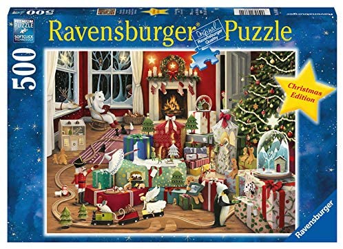 Ravensburger Enchanted Christmas 500 Piece Puzzle by Demelsa Haughton image 0