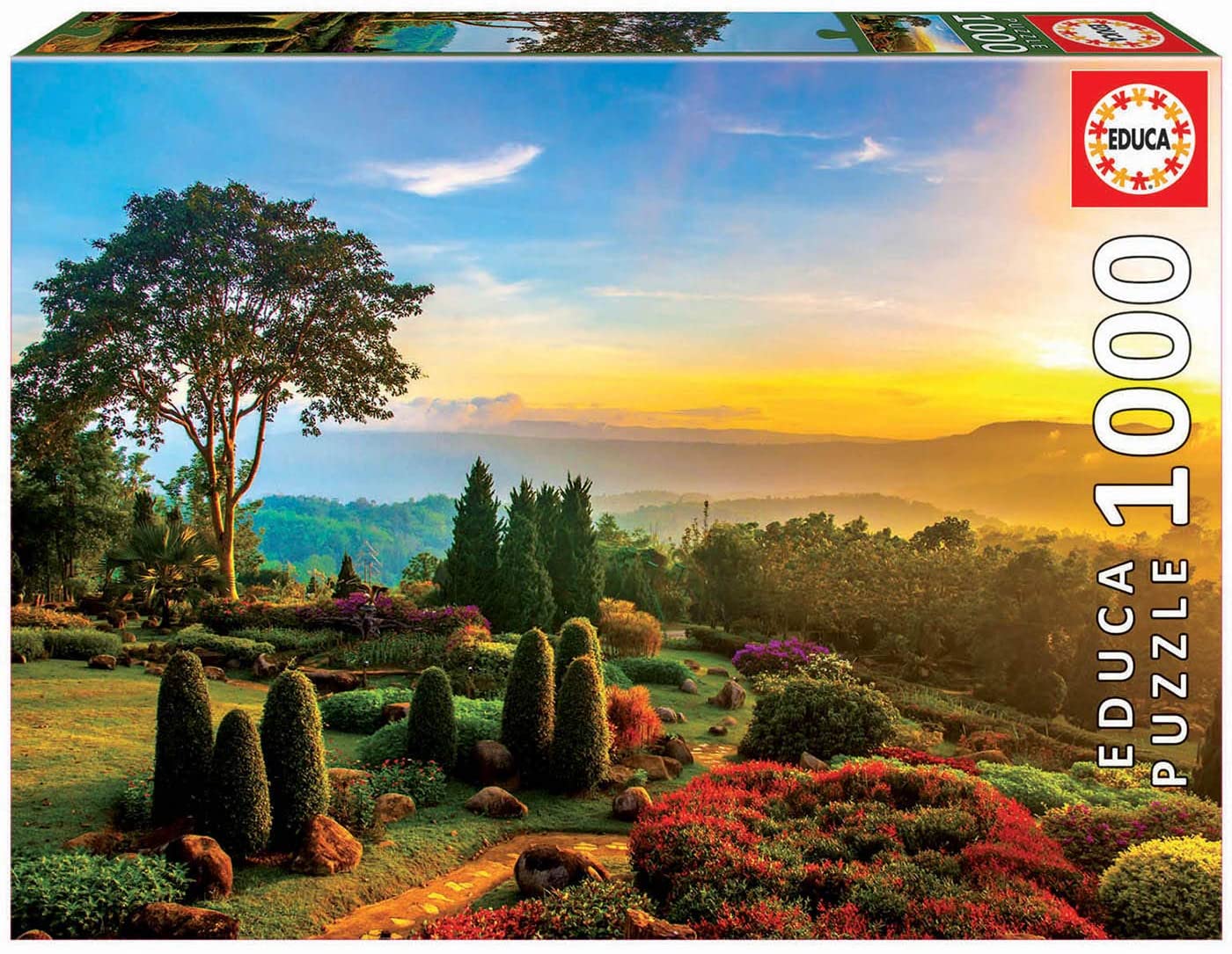 Educa Beautiful Garden 1000 Piece Puzzle image 0