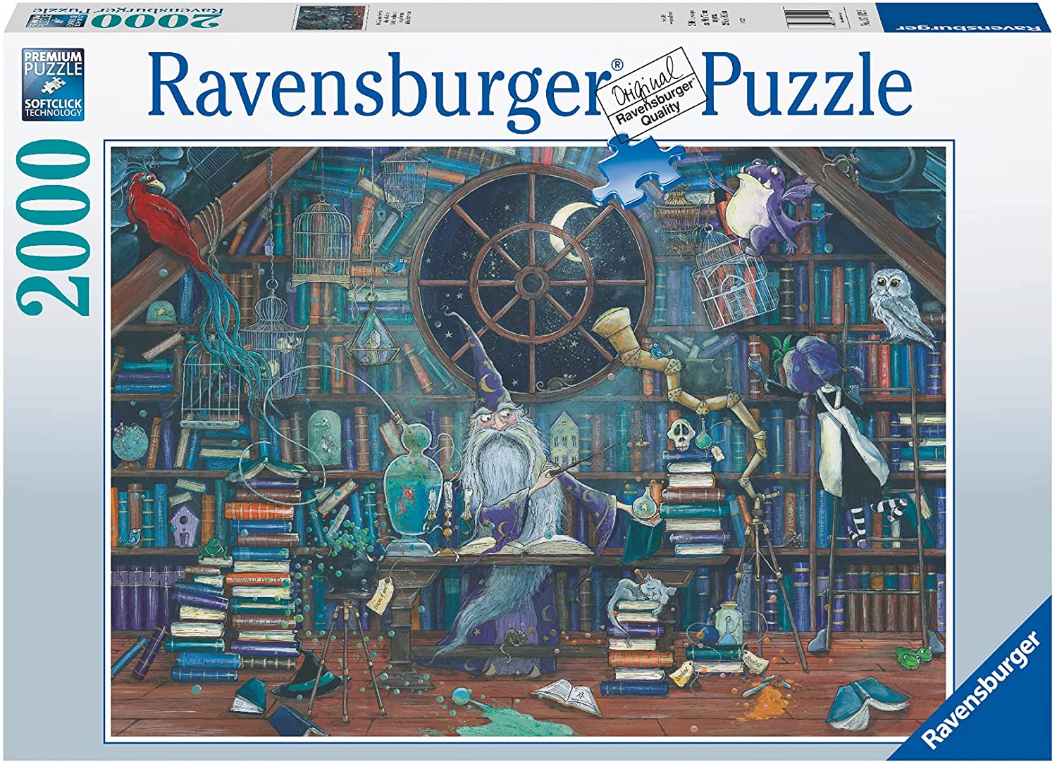 Ravensburger Magical Merlin 2000 Piece Puzzle image 0