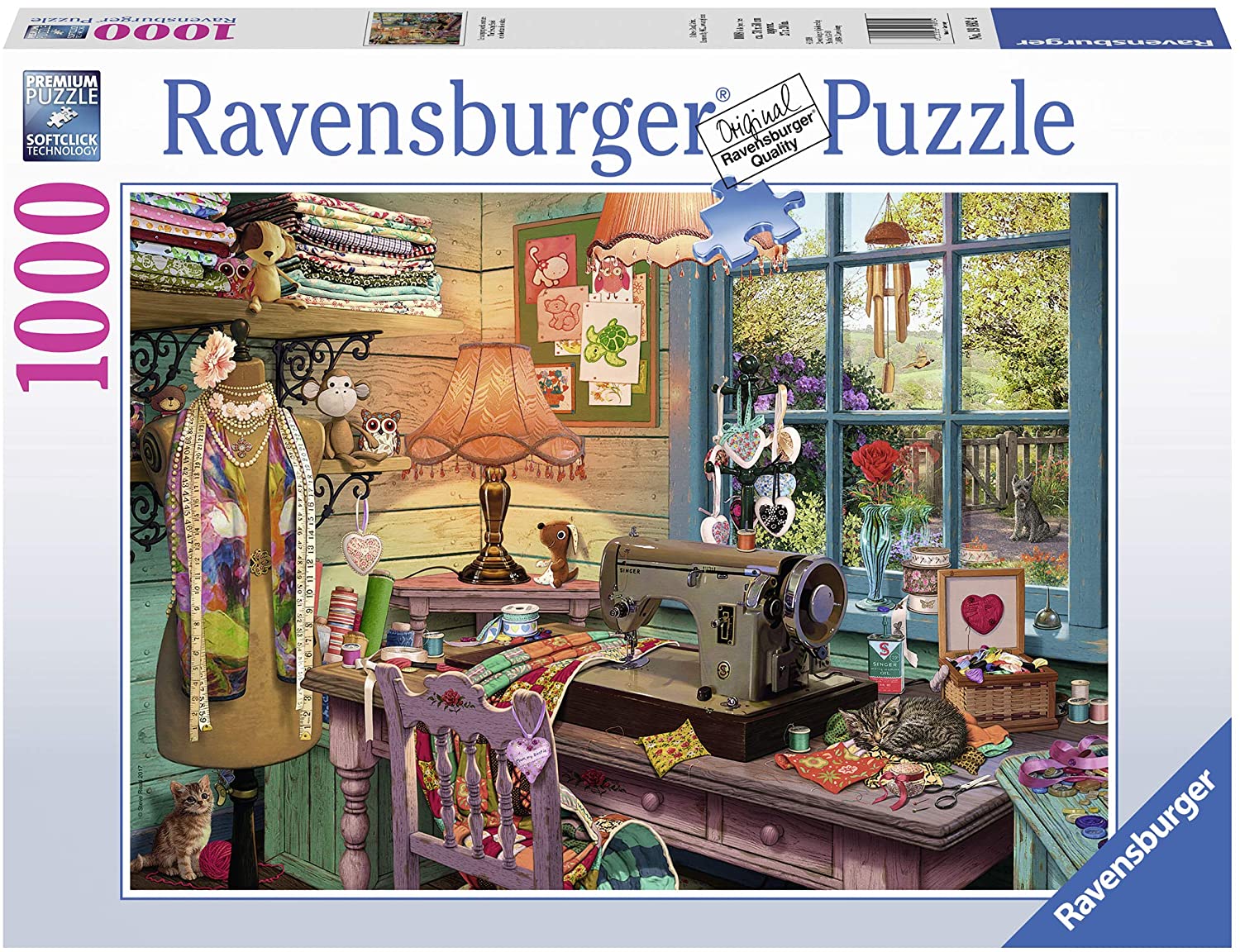 Ravensburger The Sewing Shed 1000 Piece Puzzle image 0
