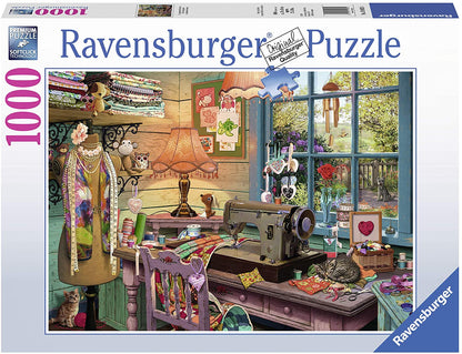 Ravensburger The Sewing Shed 1000 Piece Puzzle image 0