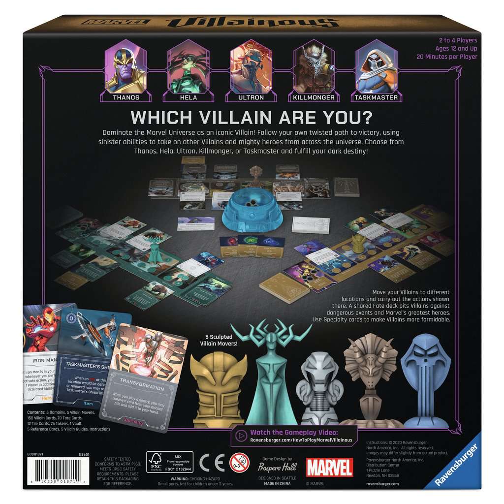 Ravensburger Marvel Villainous Infinite Power Board Game image 1