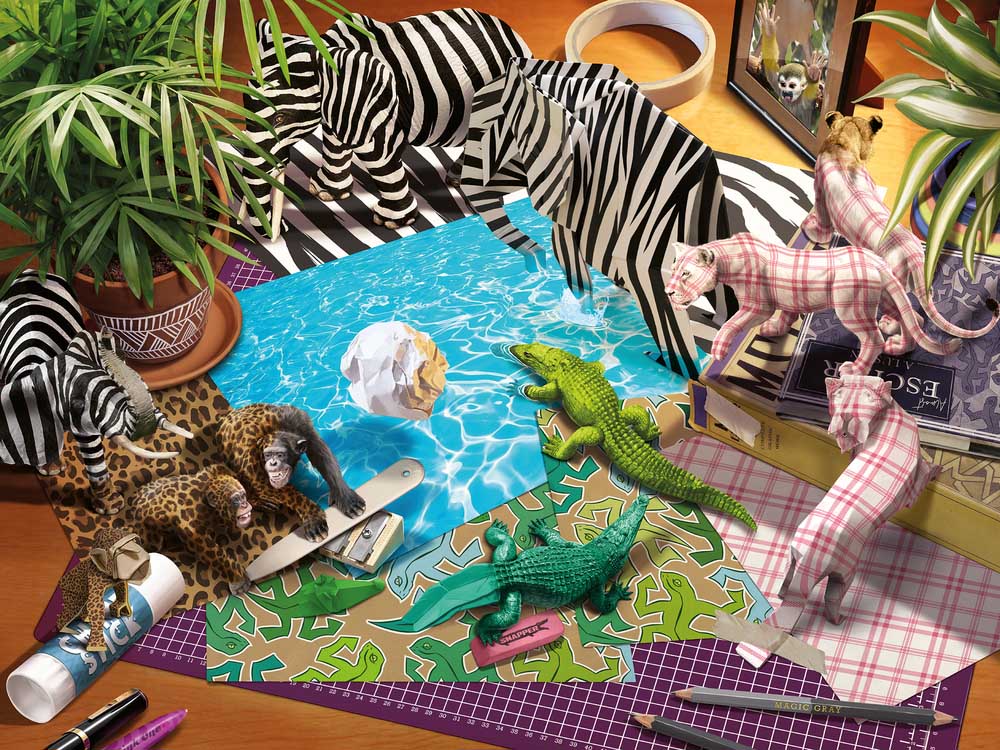 Ravensburger Origami Adventure 1500 Piece Puzzle image 1