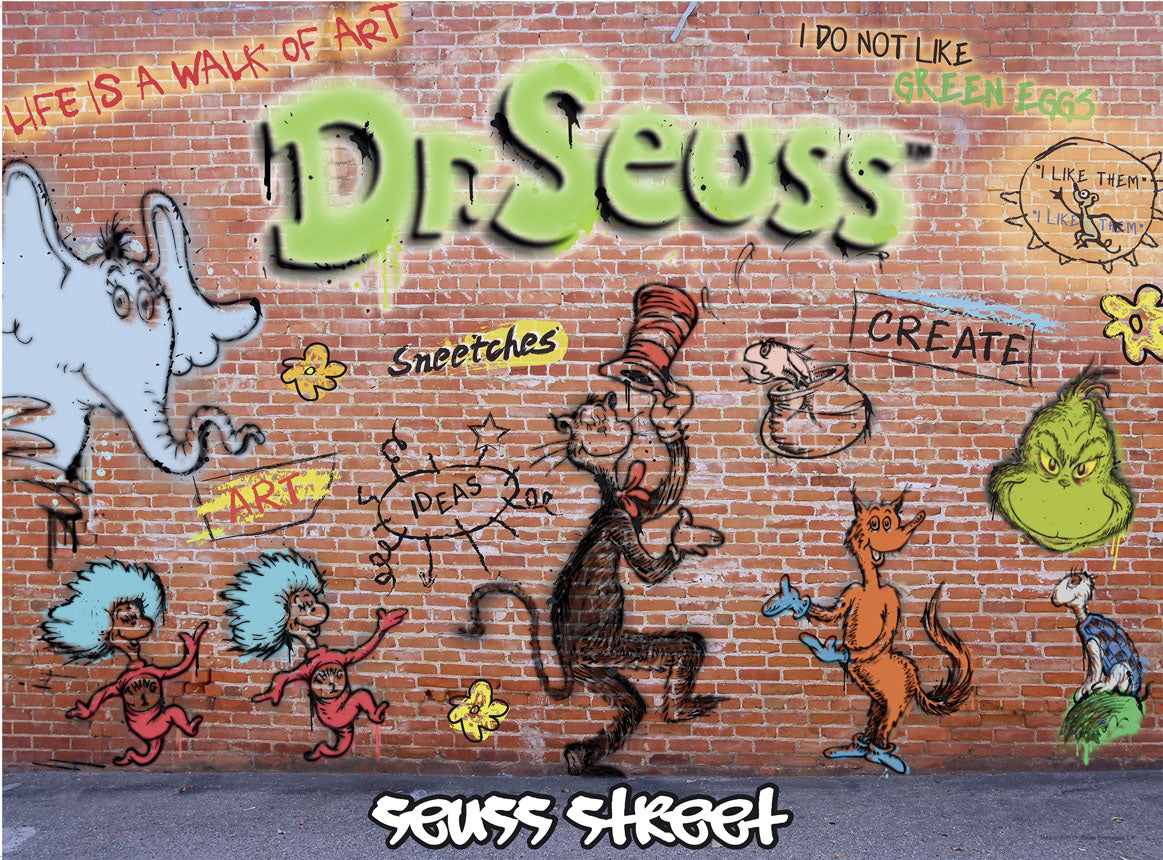 Ravensburger Dr Seuss:  Seuss Street 1000 Piece Puzzle image 1