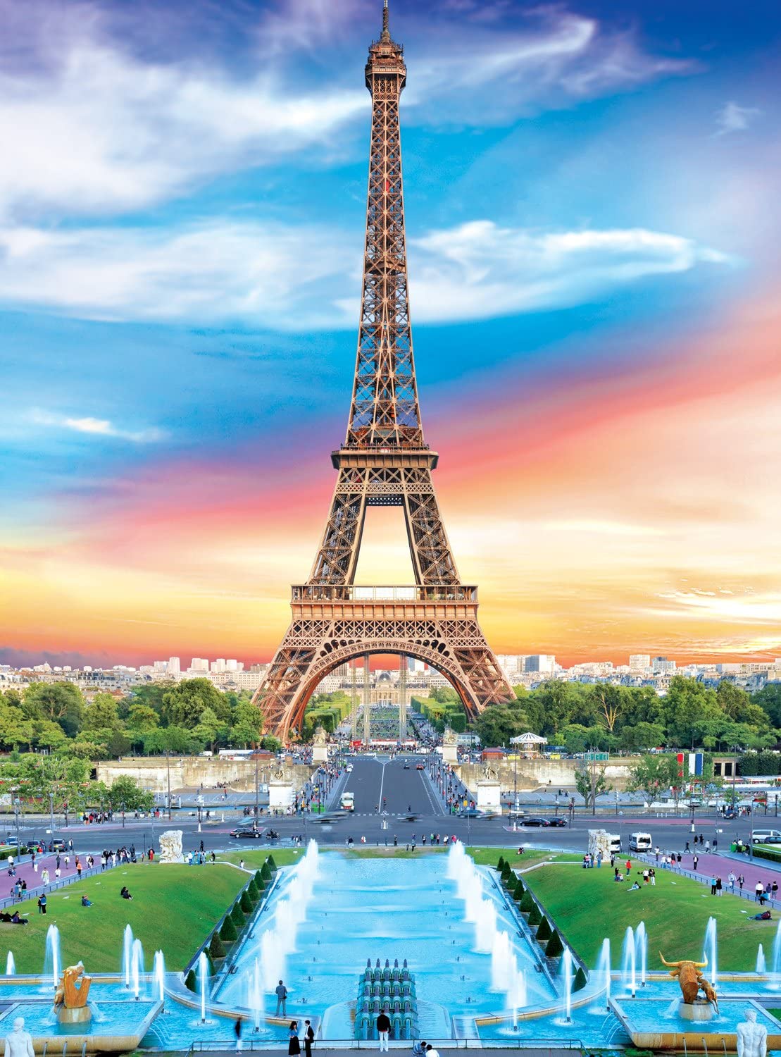 Buffalo Games Signature Collection Eiffel Tower 1000 Piece Puzzle image 1