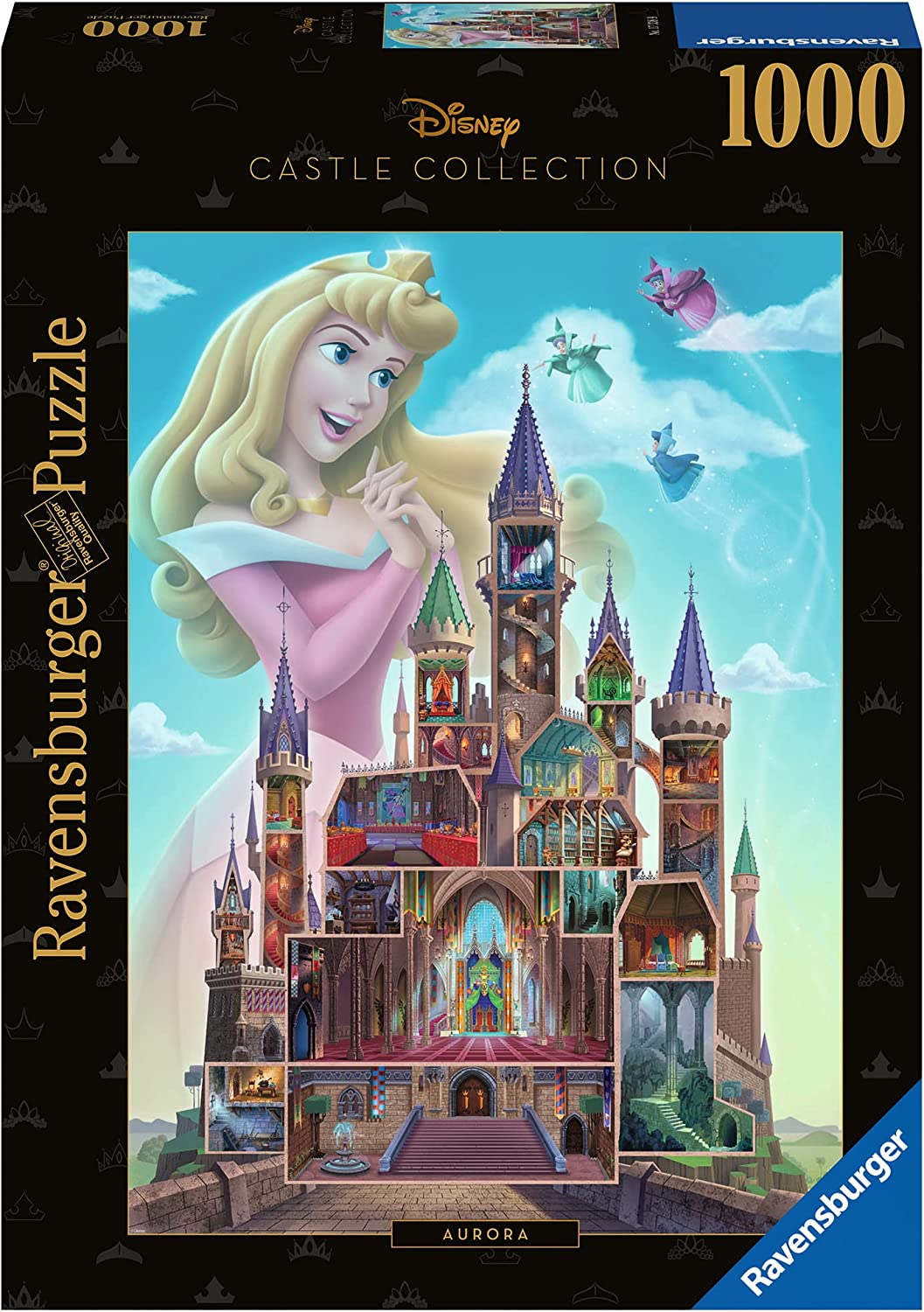 Ravensburger Disney Castle Collection Aurora 1000 Piece Puzzle image 0