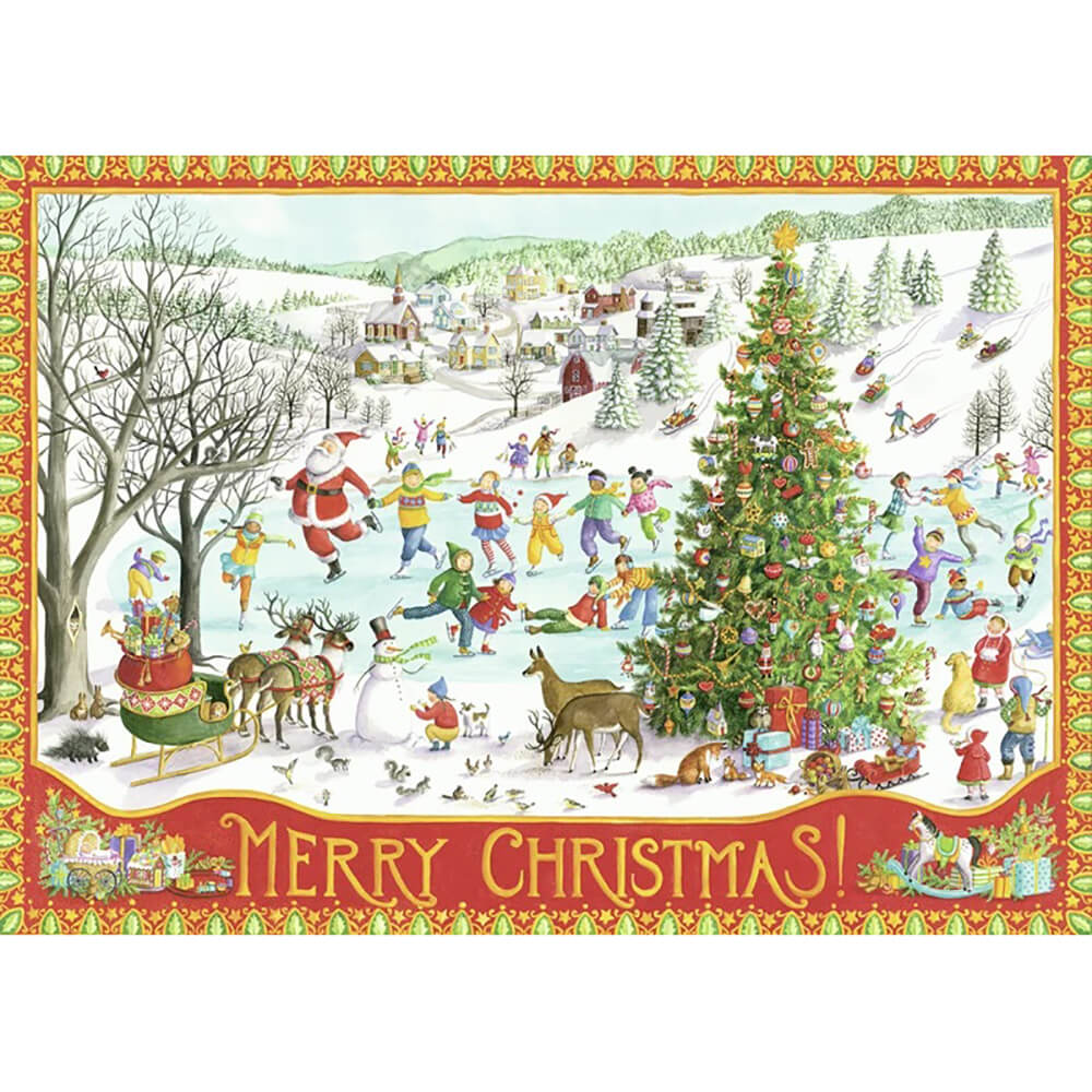 Ravensburger Christmas Limited Edition Winter Wonderland 1000 Piece Puzzle image 1