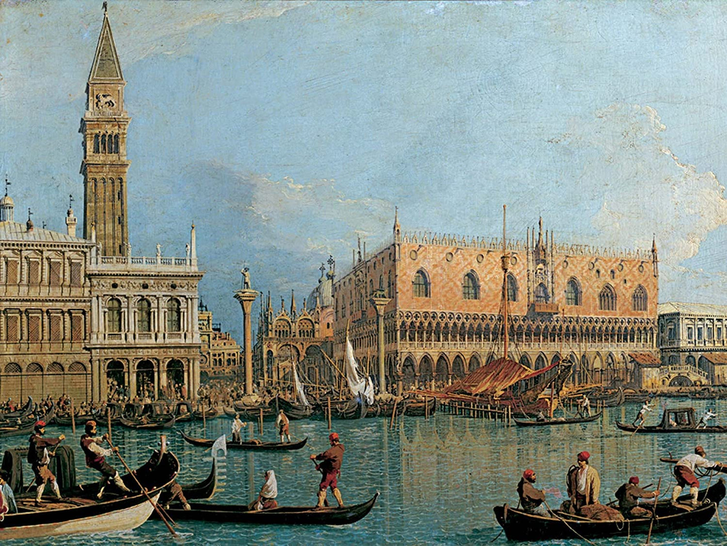 Ravensburger Canaletto: St Marks and the Ducale Palace, Venice 1000 Piece Puzzle image 1