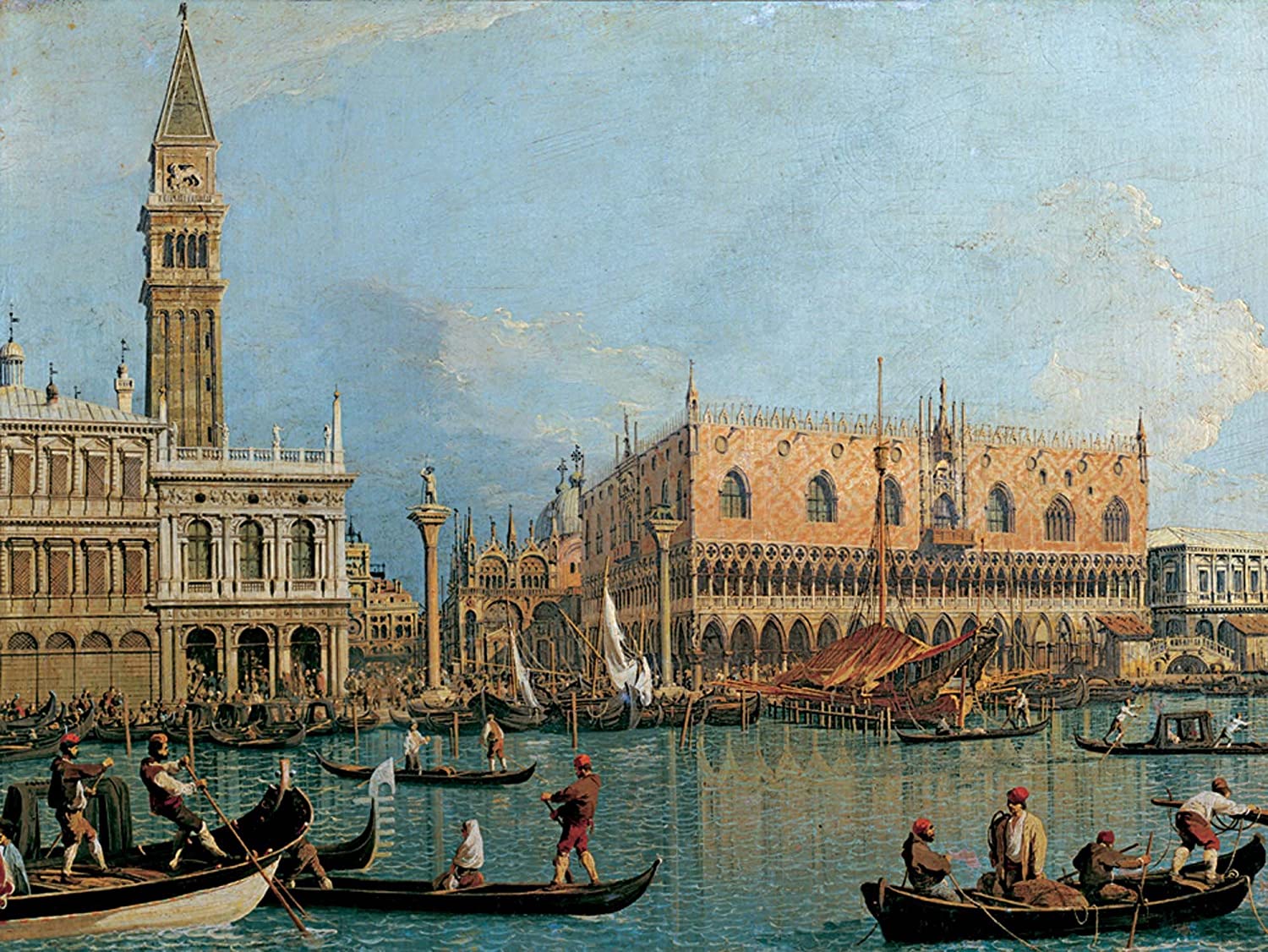 Ravensburger Canaletto: St Marks and the Ducale Palace, Venice 1000 Piece Puzzle image 1