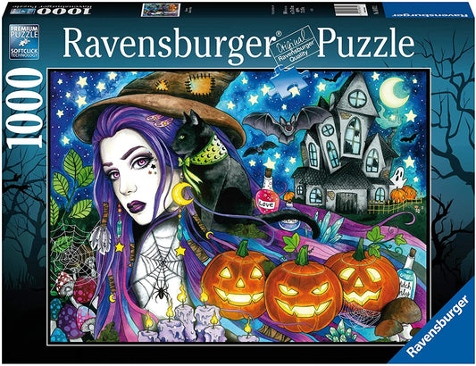 NEW Ravensburger Halloween Magic 1000 Piece Puzzle image 0