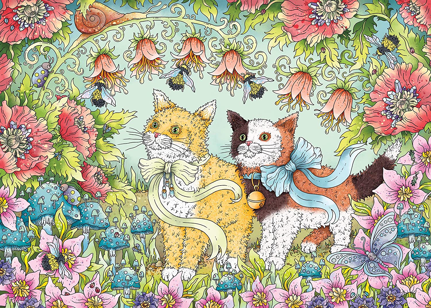 Ravensburger Pretty Kitties 1000 Piece Puzzle image 1