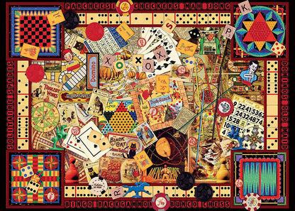 Ravensburger Vintage Games 1000 Piece Puzzle image 1