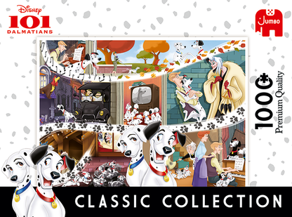 Jumbo Disney 101 Dalmatians 1000 Piece Puzzle image 0