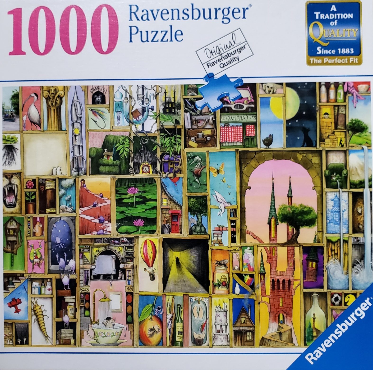 Ravensburger Colin Thompson Doors Open 1000 Piece Puzzle image 0
