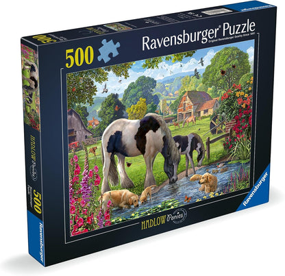 Ravensburger Hadlow Ponies 500 Piece Puzzle image 0