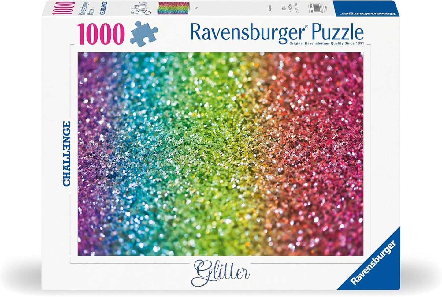 Ravensburger Glitter Challenge 1000 Piece Puzzle image 0