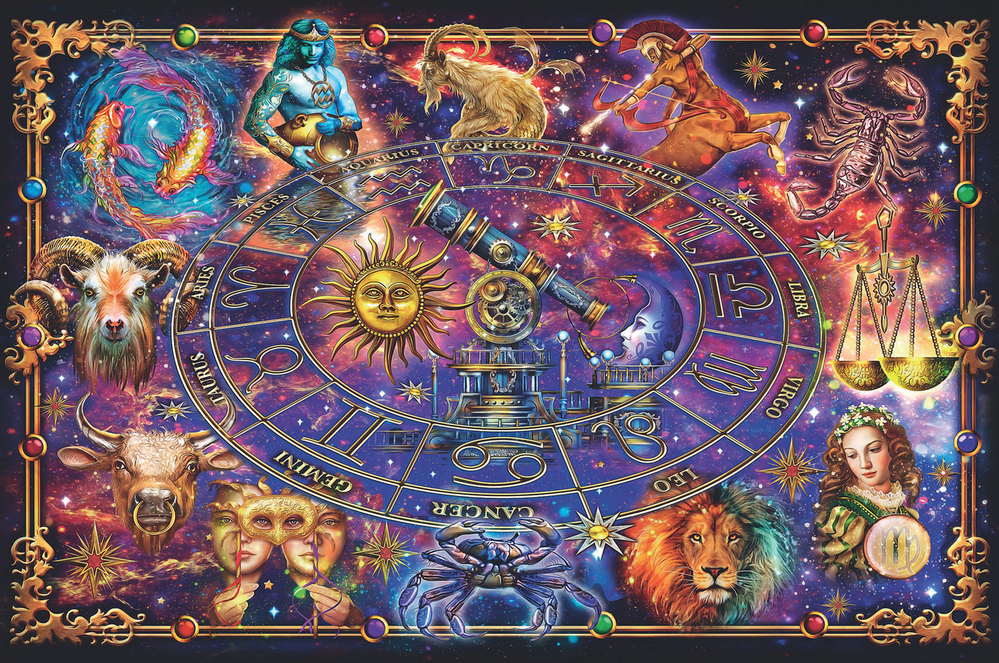 Ravensburber Zodiac 3000 Piece Puzzle image 1