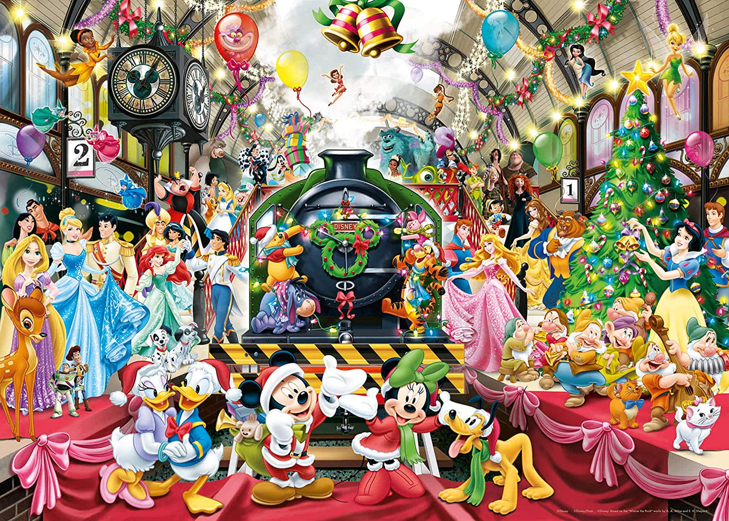 Ravensburger Disney Christmas All Aboard 1000 Piece Puzzle image 1
