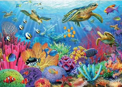 Ravensburger Tropical Waters 1000 Piece Puzzle image 1