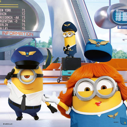 Ravensburger Funny Minions 3 x 49 Puzzle Pack image 1
