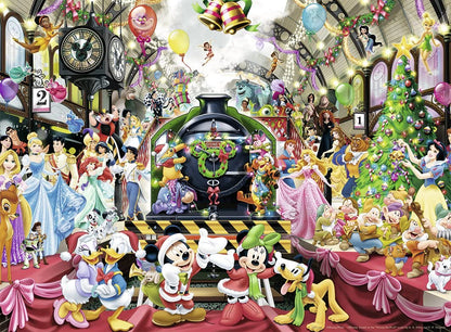 Ravensburger Disney's Christmas Train 500 Piece Puzzle image 1