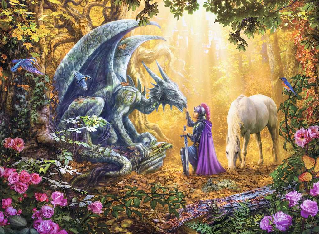 Ravensburger Dragon Whisperer 500 Piece Puzzle image 1