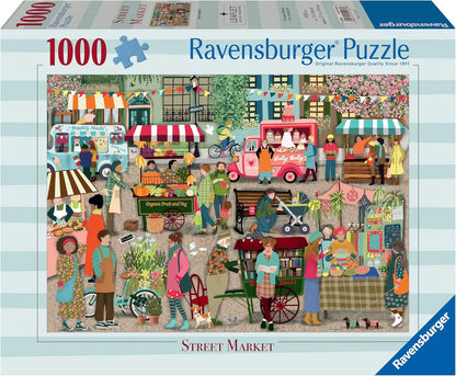 Ravensburger Street Market 1000 Piece Puzzle image 0