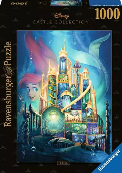 Ravensburger Disney Castle Collection Ariel 1000 Piece Puzzle image 0