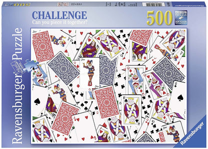 Ravensburger 52 Shuffle 500 Piece Challenge Series Puzzle image 0