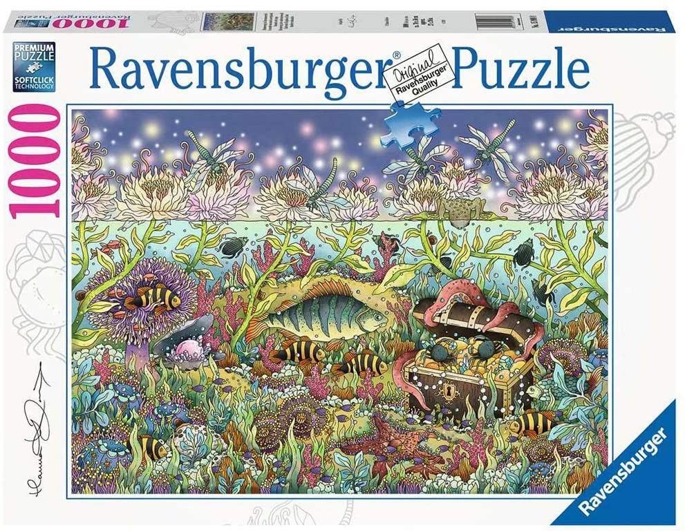 Ravensburger Underwater Kingdom at Dusk 1000 Piece Puzzle image 0