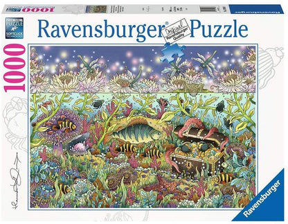 Ravensburger Underwater Kingdom at Dusk 1000 Piece Puzzle image 0