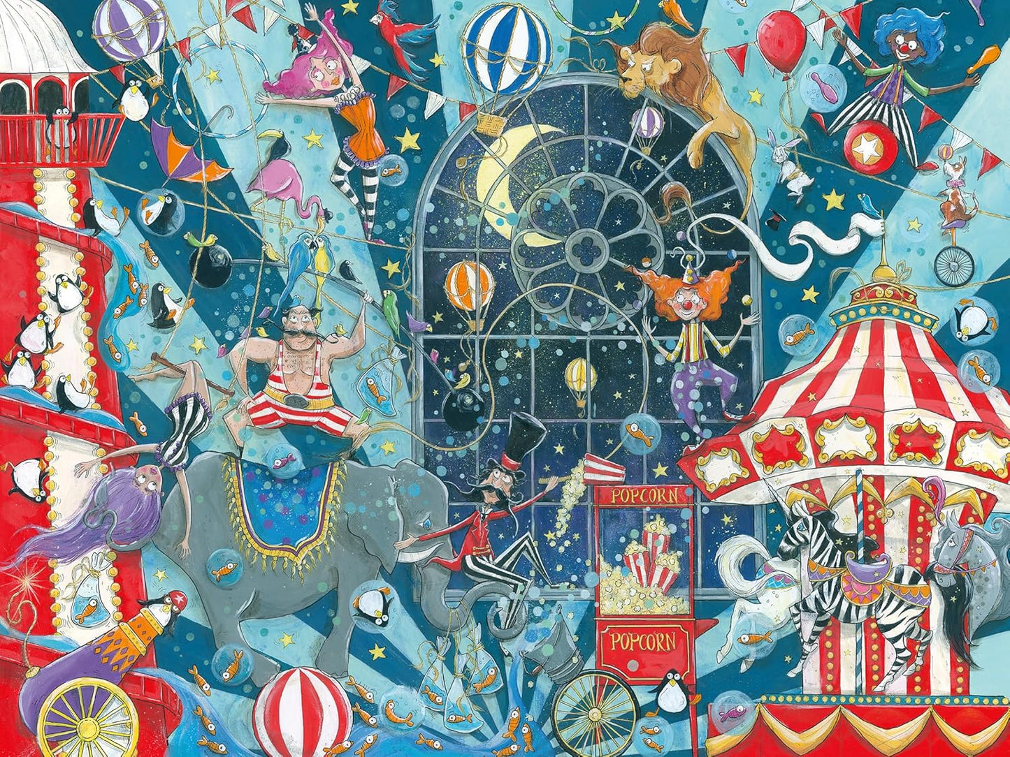 Ravensburger Welcome To The Circus 1500 Piece Puzzle image 1