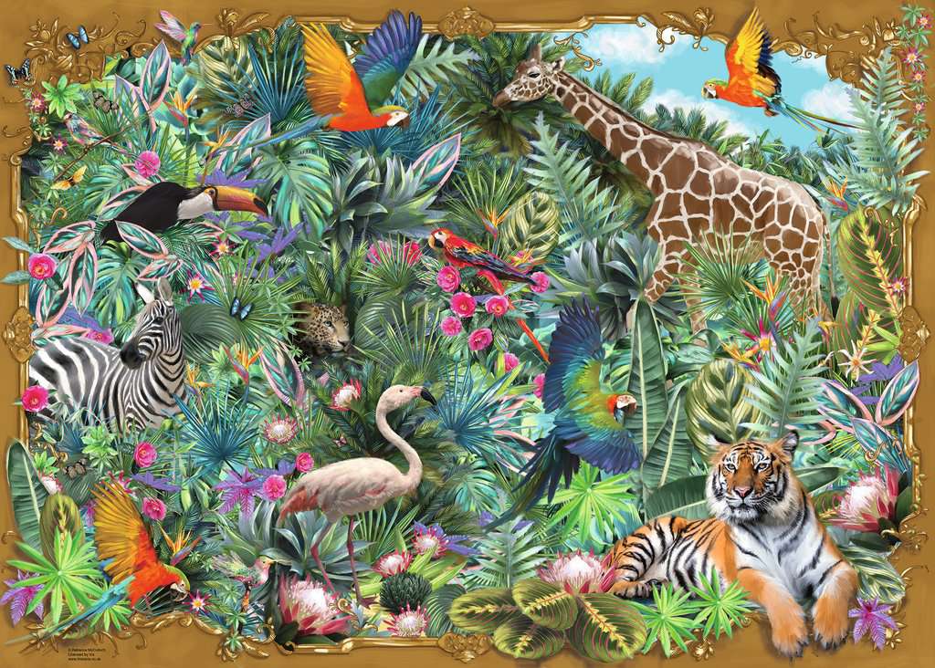 Ravensburger Beyond The Wild Exotic Escape 1000 Piece Puzzle image 1