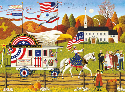 Buffalo Charles Wysocki So Proudly We Hail 1000 Piece Puzzle image 1