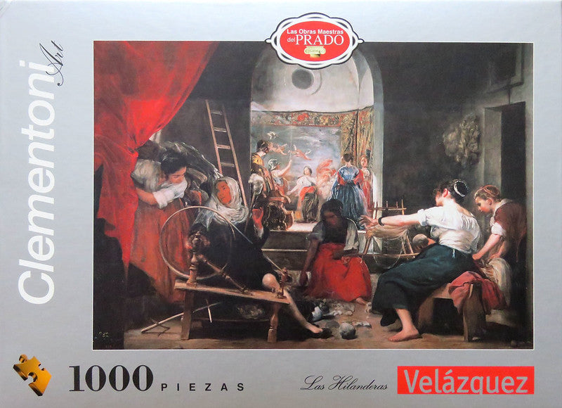 Clementoni Diego Velázquez: Las Hilanderas (The Spinners) 1000 Piece Puzzle image 0