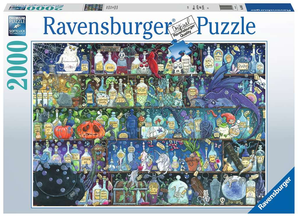 Ravensburger Poisons and Potions 2000 Piece Puzzle image 0