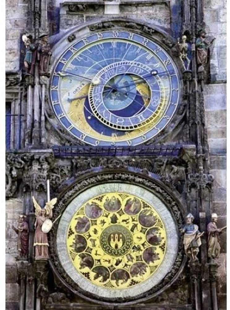 Ravensburger Astronomical Clock Prague 1000 Piece Puzzle image 1