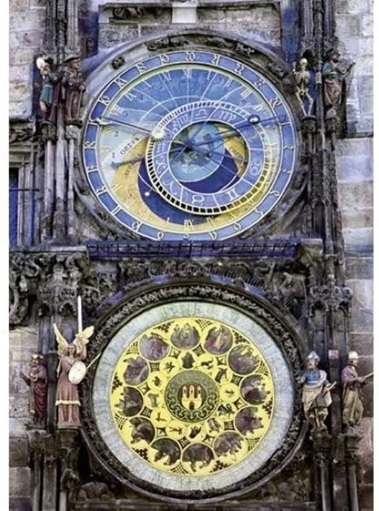 Ravensburger Astronomical Clock Prague 1000 Piece Puzzle image 1