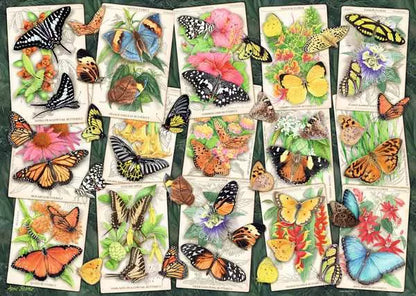 Ravensburger Anne Searle Tropical Butterflies 1000 Piece Puzzle image 1