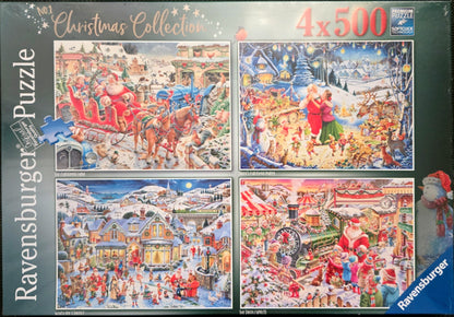 Ravensburger Roy Trower's Christmas Collection No. 2 - 4 x 500 Piece Puzzle image 5