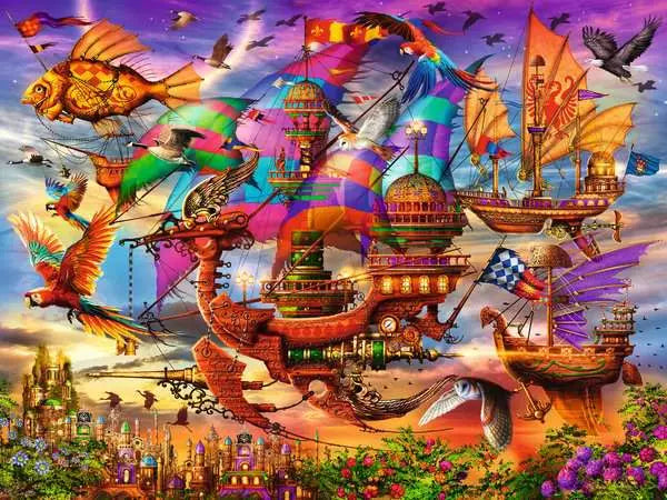 Ravensburger The Flight 1500 Piece Puzzle image 1