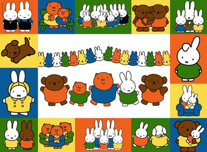 Ravensburger Miffy Portraits 500 Piece Puzzle image 1