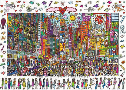 Ravensburger James Rizzi Times Square 1000 Piece Puzzle image 1