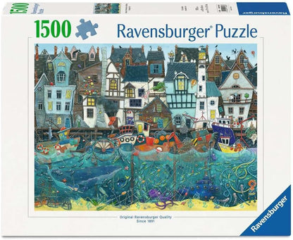 Ravensburger Harbour of Wonders 1500 Piece Puzzle image 0