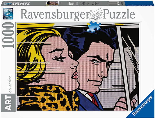 Ravensburger Art Collection Roy Lichtenstein : In the Car 1000 Piece Puzzle image 0