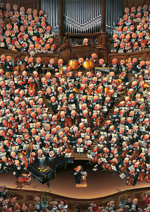 Heye Loup Orchestra 2000 Piece Puzzle image 1